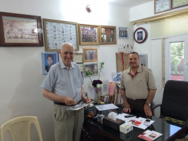 زيارة السيد/ عبدالصاحب الشاكري الى العراق خلال شهر ابريل 2015