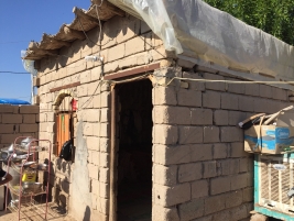  Father of underprivileged family calls for financial support to finish repairs to their  home before winter sets in.