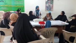  بغداد- مدينة الصدر : يكثف الندوات الصحية مع الكوادر الطبية لنشر الوعي الصحي بين المواطنين