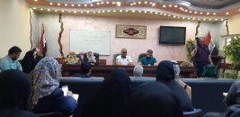 بغداد- فرع مدينة الصدر :حضور اجتماع مع قطاع الرعاية الصحية الاولية في مدينة الصدر.