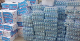 فرع الكريعات : حملة جمع التبرعات لشراء الماء وارساله الى اخواننا في البصرة 
