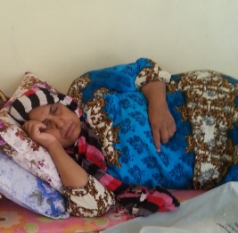 Desperately ill, displaced woman seeks urgent medical help