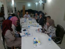 مركز ارشاد الكريعات: السيد رئيس مبرة الشاكري للتكافل الاجتماعي يجتمع بكوادر ادارة مراكز الارشاد في العراق 