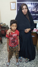 A mother needs support for her Thalassemia family