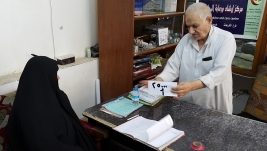 مركز ارشاد الكريعات: السيدة/ ايمان عبد الشريف تتبرع بمواد عينية ونقدية للمحتاجين من المرضى والمتعففين