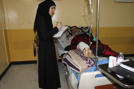 فرع البصره:السيد/ وحيد عبد مسن ومريض يستغيث طالباً المساعده العاجله