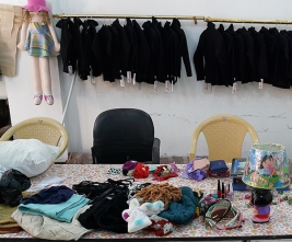 مركز ارشاد الكريعات: فاعلة خير ترسل مواد منزلية وملابس مختلفة بواسطة السيدة / ايمان عبد الشريف