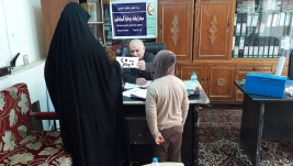 مركز ارشاد الكريعات: الحاجة والدة السيدة / ايمان عبد الشريف تتبرع لمريضتين متعففتين