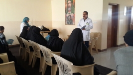 بغداد- مدينة الصدر: بالتعاون مع المركز الصحي السادس تم اقامة ندوة صحية 