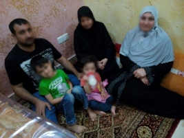 فرع البصرة: ألارملة/سعاد هاشم ام مكافحة تعاني في تحمل علاج ابنائها