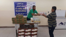 فرع مدينة الصدر : الاستعداد لتوزيع السلة الغذائيه الرمضانية عبر نظام بطاقة الغذاء والاكساء
