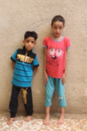 بغداد-فرع مدينة الصدر. طفلين معوقين يحتاجون الى علاج شهري 