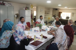بغداد- فرع مدينة الصدر عقد اجتماع لكافة فروع مبرة الشاكري في المقر العام  