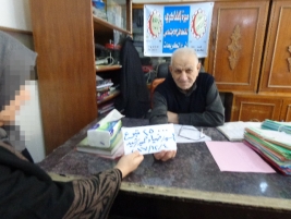 فرع الكريعات: السيد / ضياء حميد رشيد يتبرع لخمس اسر من الاسر المرضى