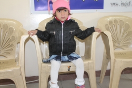 فرع مدينة الصدر: خمسة اطفال ايتام  الابوين يعيشون في بيت الجد يحتاجون الى مد العون والمساعدة 