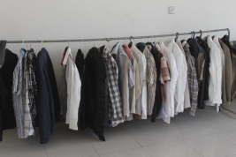 فرع مدينة الصدر- وصول تبرع  لملابس مستعملة بحالة جيدة جدا ليتم توزيعها على العوائل المحتاجة 