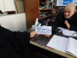 فرع الكريعات: السيد/ مصطفى سلمان يتبرع بكفالة لشهري (ت2 و ك1) لأحدى الارامل