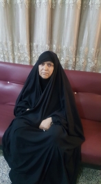 فرع البياع : الارملة /كريمة محمد حميدي تزور الفرع تطلب مد يد العون لها ولعائلتها . 