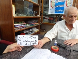 فرع الكريعات: السيد/ مصطفى سلمان يرسل مبلغاً وقدره (75) الف دينار عراقي كفالة شهرية لأسرتين من اسر الايتام