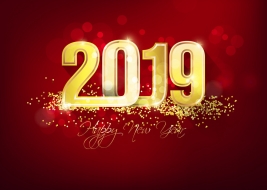 الادارة العليا في لندن : تهنئة بمناسبة حلول السنة الميلادية الجديدة 2019