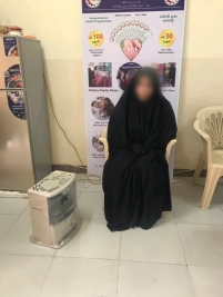 بغداد-فرع مدينة الصدر :  متعففة تحصل على تبرع من المرحوم محمد القزاز.