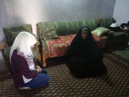 Al Bayaa Branch: The widow (Ibtissem .Sh) appeals to kind people to extend a helping hand