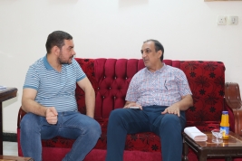 فرع البصرة :تسليم المساعدة الى مركز اسرتي للتوحد في محافظة البصرة 