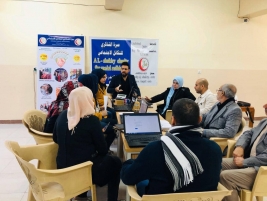 فرع مدينة الصدر : اجتماع بين كوادر فرعي مدينة الصدر والبياع والمتطوعين .