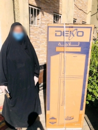 فرع مدينة الصدر: تبرع جزيل برعاية السيد علي حسين الصفار حقوق شرعية.