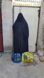 فرع البصرة :تسليم المساعدات الانسانية المقدمة من الحاج/ عبد الصاحب الشاكري