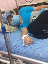 بغداد/ فرع الكريعات: طفلة مريضة تناشد اهل الخير والاحسان لمساعدتها في علاجها