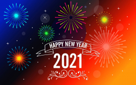 الادارة العليا في لندن : تهنئة بمناسبة حلول السنة الميلادية الجديدة 2021