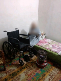 فرع الكريعات : متبرع كريم يستجيب لنداء استغاثة احد المتعففين من ذوي الاحتياجات الخاصة 