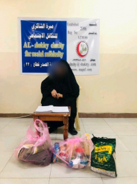 فرع مدينة الصدر : تبرع كريم برعاية الحاج السيد عبدالصاحب الشاكري للمستفيدة( جميلة، م ، ع )