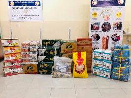فرع مدينة الصدر : توفير المواد الغذائية في محلات الشاكري الخيرية  