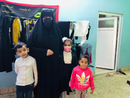فرع مدينة الصدر : ارملة وايتامها الثلاثة تناشد الخيرين لمساعدتها 