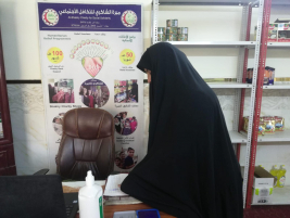 فرع البياع : تسليم كفالة اليتيم من السيد / محمد نعمه للارملة (انتصار , ع)