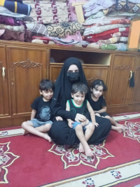 فرع كربلاء : سيدة بدون معيل مع اطفالها تناشد اهل الخير لمساعدتها