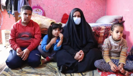 Widow and mother of three orphans appeals for help. 