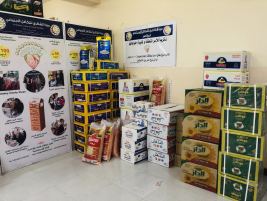 فرع مدينة الصدر : تجهيز محلات الشاكري الخيرية استعداداً لقرب حلول شهر رمضان المبارك 