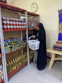 فرع مدينة الصدر : تبرع كريم مقدم من السيد / هيثم كبة