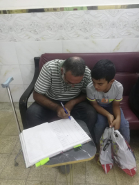 فرع البياع : مساعدة مالية لاسرة المتعفف (فراس , ع) من الاستاذ / سايمون ديلي