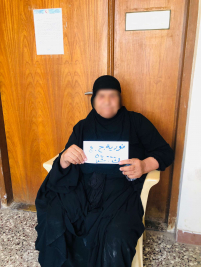 فرع مدينة الصدر : تبرع كريم مقدم من السيد (ك ، ش) 