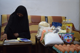 فرع النجف :- الاستجابه لنداء الارمله / انتصار . ع . ا من قبل السيد / ع . أ 