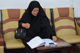 فرع النجف :- دكتوره ( س .س ) تتبرع بمبلغ مالي لشراء علاج لصالح ابنة المتعففة / ( سميرة. ع . غ) 