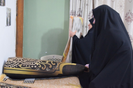 فرع النجف :- الاستجابه لنداء الاستغاثه للسيده / ( هناء . ح . ج) من قبل السيده / عاليه جواد 