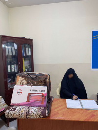 فرع الكريعات : تسليم تبرع الاستاذ / عبدالصاحب الشاكري 