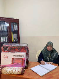 فرع الكريعات : تسليم تبرع الاستاذ / عبدالصاحب الشاكري