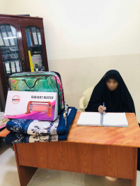 فرع الكريعات : تسليم تبرعات المحسنين الكرام 
