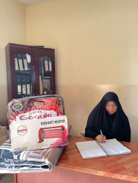 فرع الكريعات : تسليم تبرع الاستاذ / عبدالصاحب الشاكري